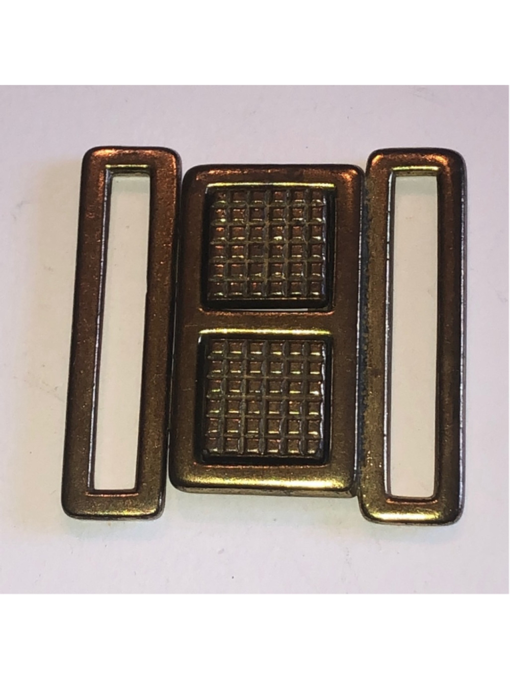 Vintage Brass Tone Retro Boho Belt Buckle
